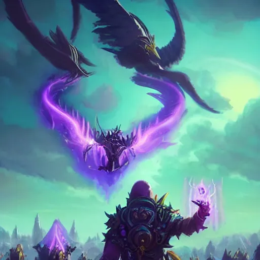 Image similar to flying skulls with violet fire trails, violet theme, magic spell art, epic fantasy digital art style, fantasy artwork, by Greg Rutkowski, fantasy hearthstone card art style