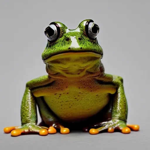 Image similar to an anthropromorphic frog