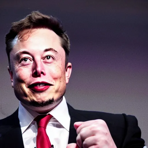 Image similar to Elon musk running for president