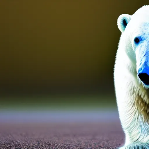 Prompt: A polar bear wearing a colts jersey. 4k, cinematic, high resolution, realistic