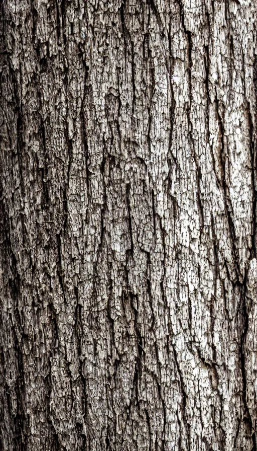 Prompt: rough tree interpolating from opaque bark to perfectly clear silica aerogel, precisely-cut vaseline vellum translucent transition, depth of field, bokeh, luminance through foggy window strata