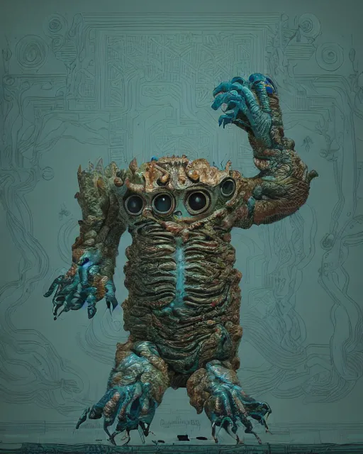 KREA - funko grotesque, trypophobia, ultra detailed, ultra realistic,  adventure time, studio lighting, by beksinski, alejandro jodorowsky, giger,  greg rutkowski, carne griffith trending on artstation, deviantart,  photorealism