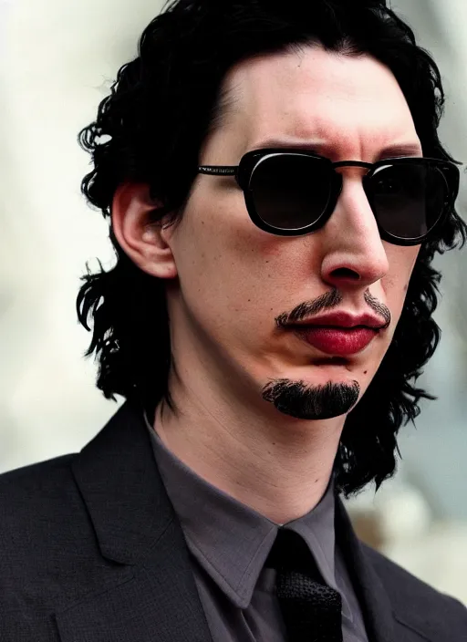 Prompt: adam driver as morpheus