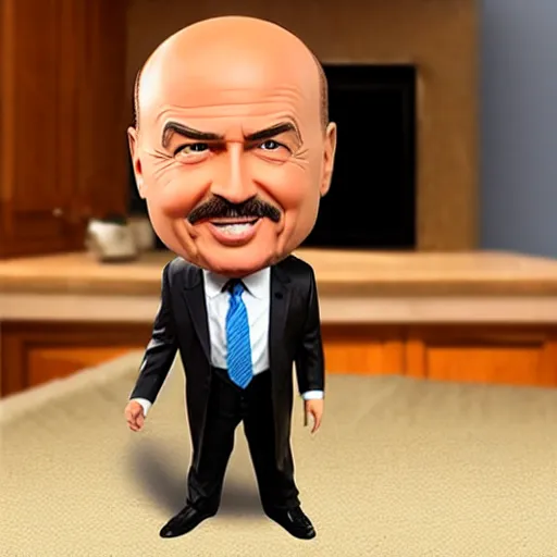 Image similar to dr. phil bobblehead toy