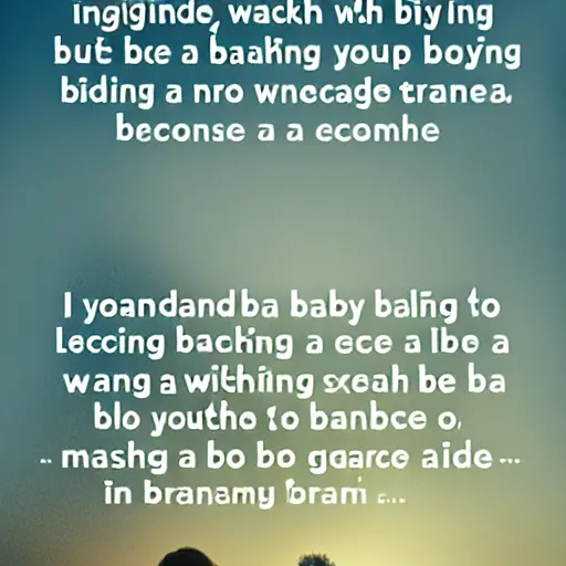 Image similar to Imagine being a baby, not even having learned how to walk yet, and someone tells you that someday you'll have to learn how to ride a bike. It would seem daunting and impossible. Yet, with each new step in the growth process, eventually, riding a bike becomes second nature. Where you are now is not where you will be in a few months or a few years. You can't look at your future goals without taking into consideration your future growth as well. You did so much with so little in the past. Just imagine what you'll do from an elevated state of alignment. fantasy, intricate,elegant, dramatic lighting, emotionally evoking metaphor, highly detailed, photorealistic, digital painting, artstation, concept art, smooth, sharp focus, illustration, art by Krenz Cushart and Alphonse Mucha