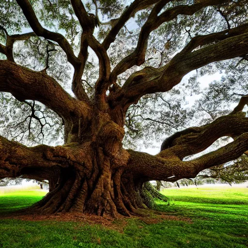 Image similar to a huge ancient oak, hd photography