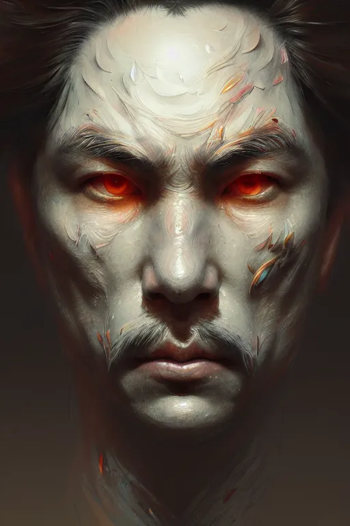 Image similar to ultra detailed close up facial portrait of elmo, extremely detailed digital painting, in the style of fenghua zhong and ruan jia and jeremy lipking and peter mohrbacher, mystical colors, rim light, beautiful lighting, 8 k, stunning scene, raytracing, octane, trending on artstation