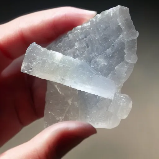 Image similar to raw clear quartz crystal natural formation