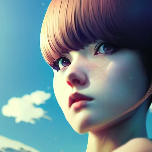 Prompt: girl by ilya kuvshinov, rtx reflections, octane render 1 2 8 k, extreme high intricate details by wlop, digital anime art by ross tran, wide shot, close up shot, composition by sana takeda, dramatic lighting by greg rutkowski