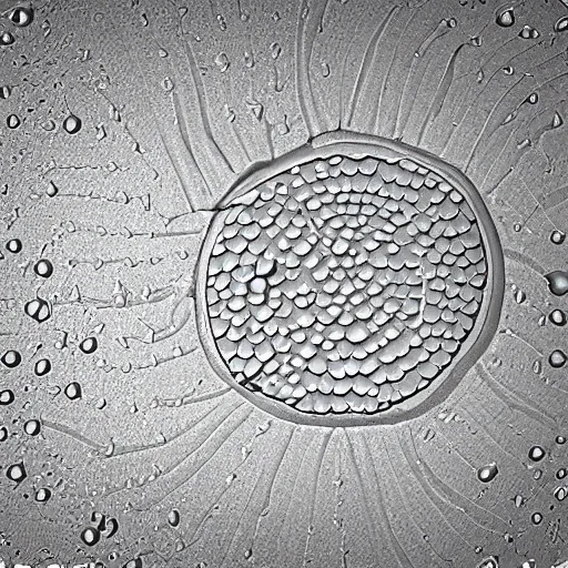 Image similar to scanning electron microscope dishonest casket diatom