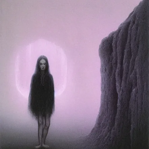 Image similar to Professor. Zdzisaw Beksinski