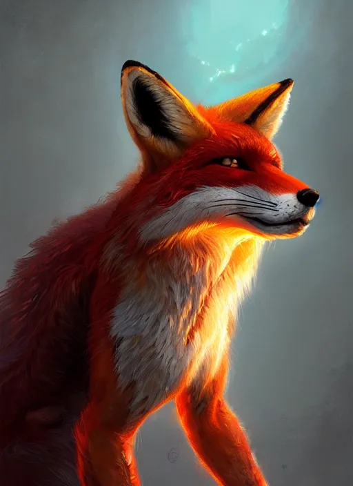 Image similar to portrait of foxy the pirate fox, intricate, elegant, glowing lights, highly detailed, digital painting, artstation, concept art, sharp focus, illustration, art by wlop, mars ravelo and greg rutkowski