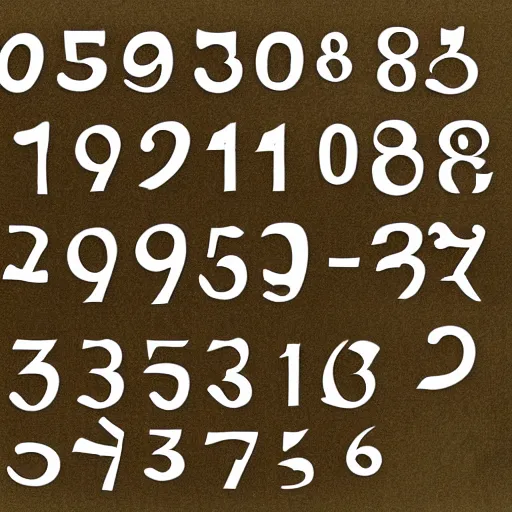 Image similar to natural numbers