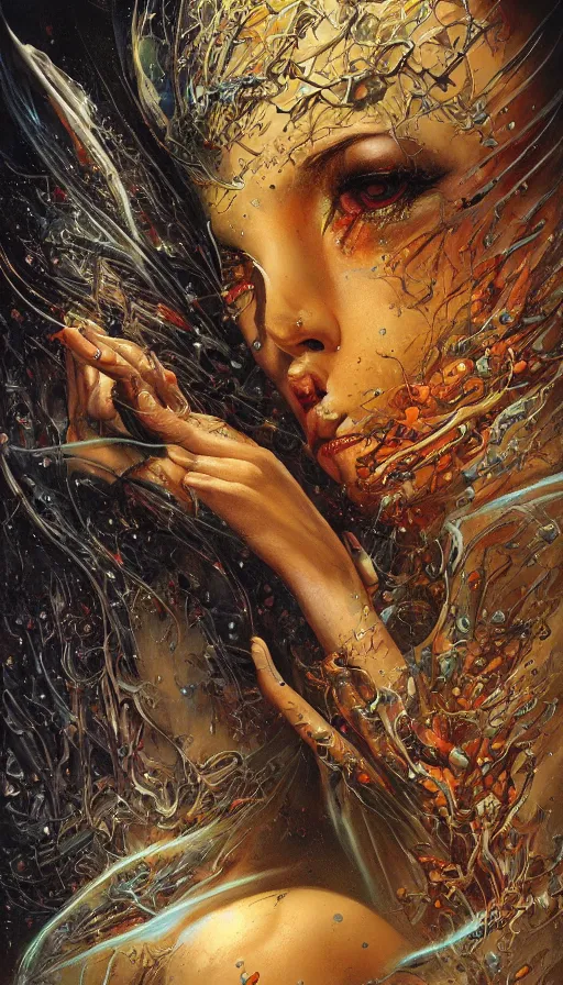 Image similar to The end of an organism, by Karol Bak