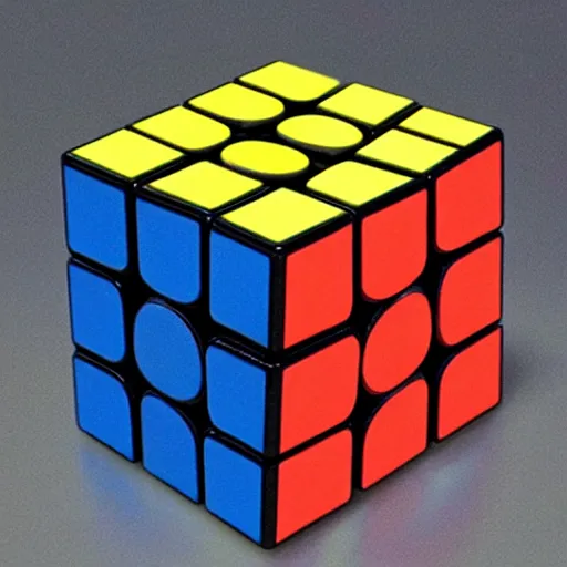 Prompt: a scrambled rubik ’ s cube