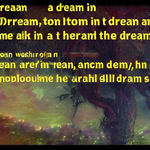 Prompt: a dream in a dream in a dream in a dream in a dream in a dream