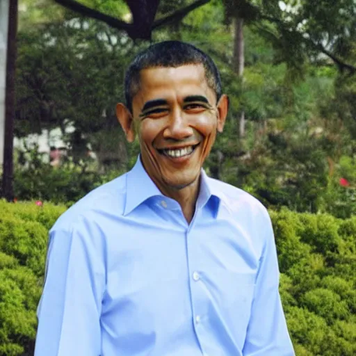 Image similar to asian barack obama,