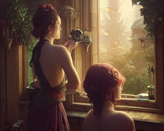 Prompt: photography of gregory crewdson, deep focus, d & d, fantasy, intricate, elegant, highly detailed, digital painting, artstation, concept art, matte, sharp focus, illustration, hearthstone, art by artgerm and greg rutkowski and alphonse mucha