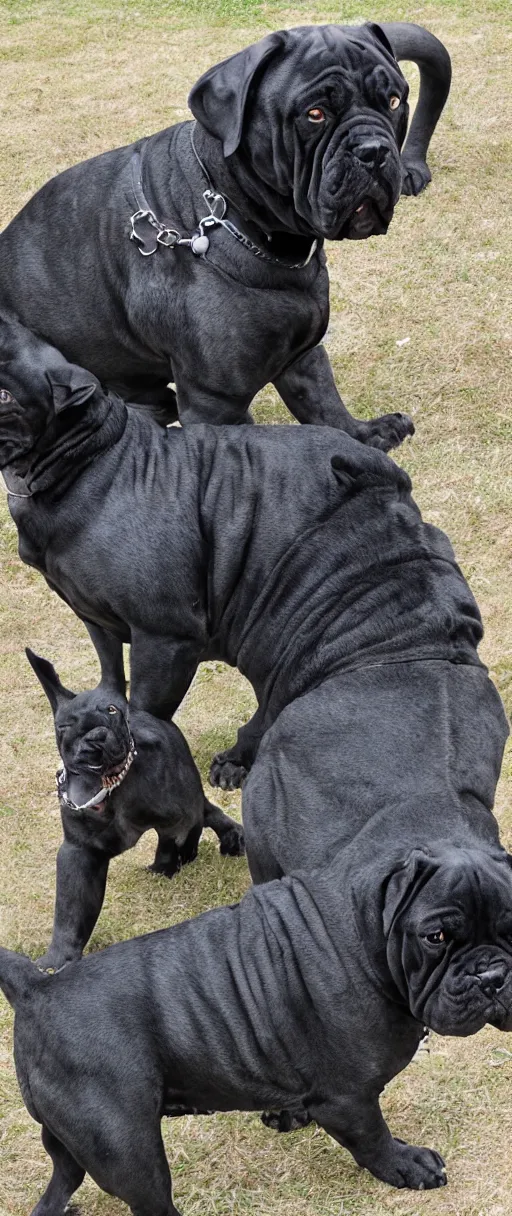 Image similar to armored cane corso