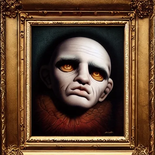 Prompt: Prometheus painting by Mark Ryden and Todd Schorr highly detailed