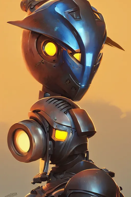 Image similar to epic mask helmet robot ninja portrait stylized as fornite style game design fanart by concept artist gervasio canda, behance hd by jesper ejsing, by rhads, makoto shinkai and lois van baarle, ilya kuvshinov, rossdraws global illumination radiating a glowing aura global illumination ray tracing hdr render in unreal engine 5