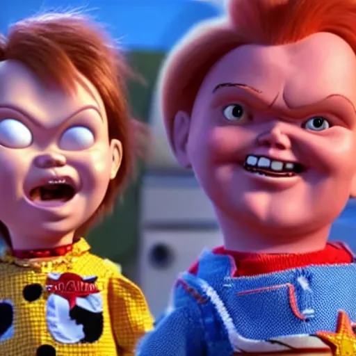 Image similar to Chucky in Toy Story