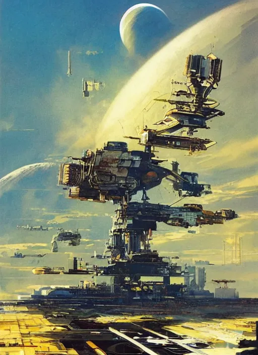 Image similar to spacious bg. minimalistic piece. simplified environment. lonely cosmos. single ship as main subject. masterpiece book cover illustration by the great famous sci - fi artist john berkey.