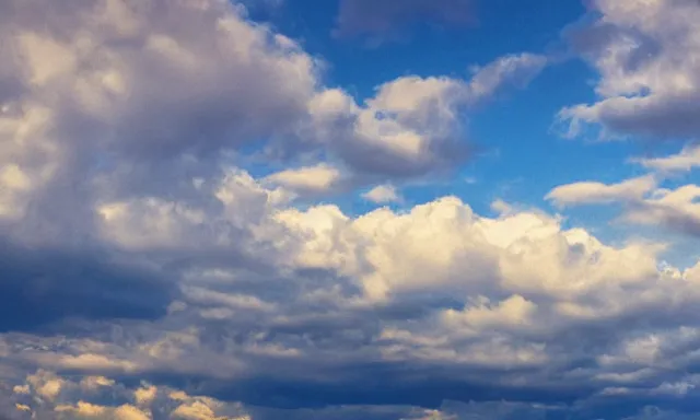 Image similar to panorama of a perfect cloudless blue sky filled with big raindrops, hot and sunny highly-detailed, elegant, dramatic lighting, artstation, 4k, cinematic landscape, photograph by National Geographic