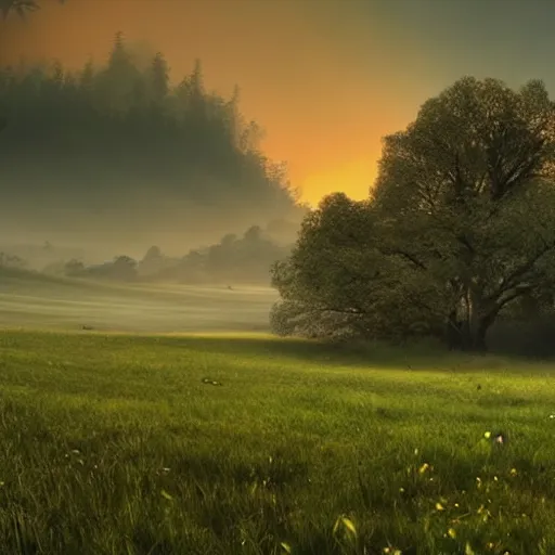 Prompt: an epic cinematic 8K HD movie shot of a meadow