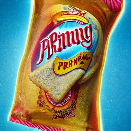 Image similar to the bermuda priangle, promo image for the new pringle which is a bermuda priangle, bonkers af, jeff