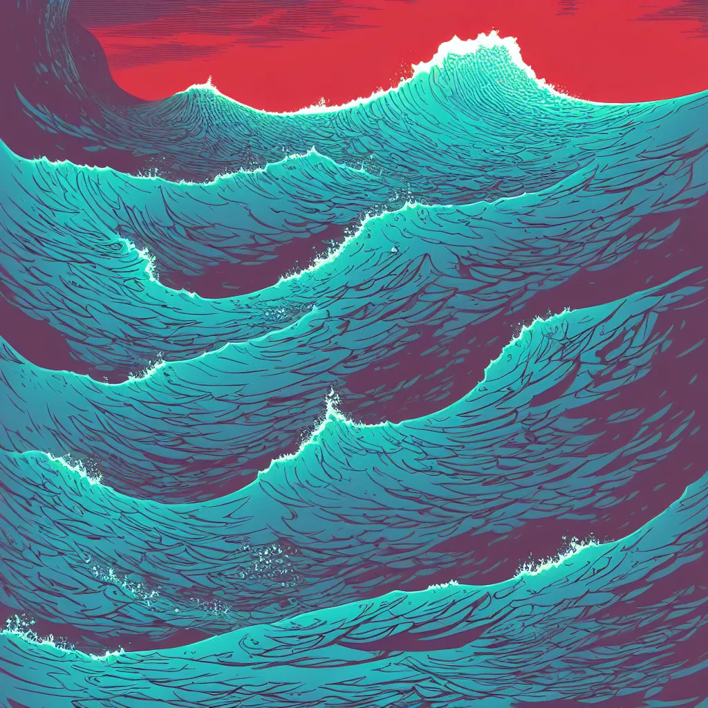 Image similar to ocean swells by kilian eng