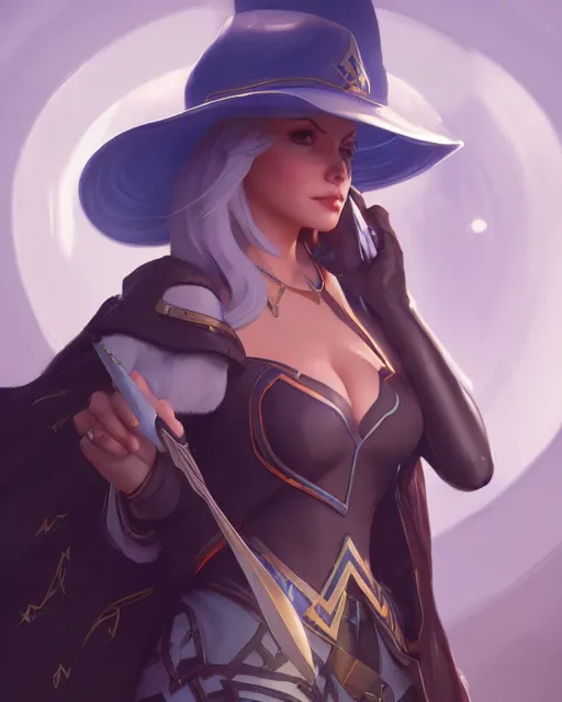 Prompt: ashe from overwatch, cinematic, stunning, highly detailed, digital painting, artstation, smooth, hard focus, illustration, art by artgerm and greg rutkowski and alphonse mucha