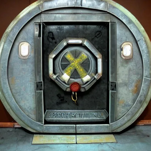 Image similar to fallout vault door