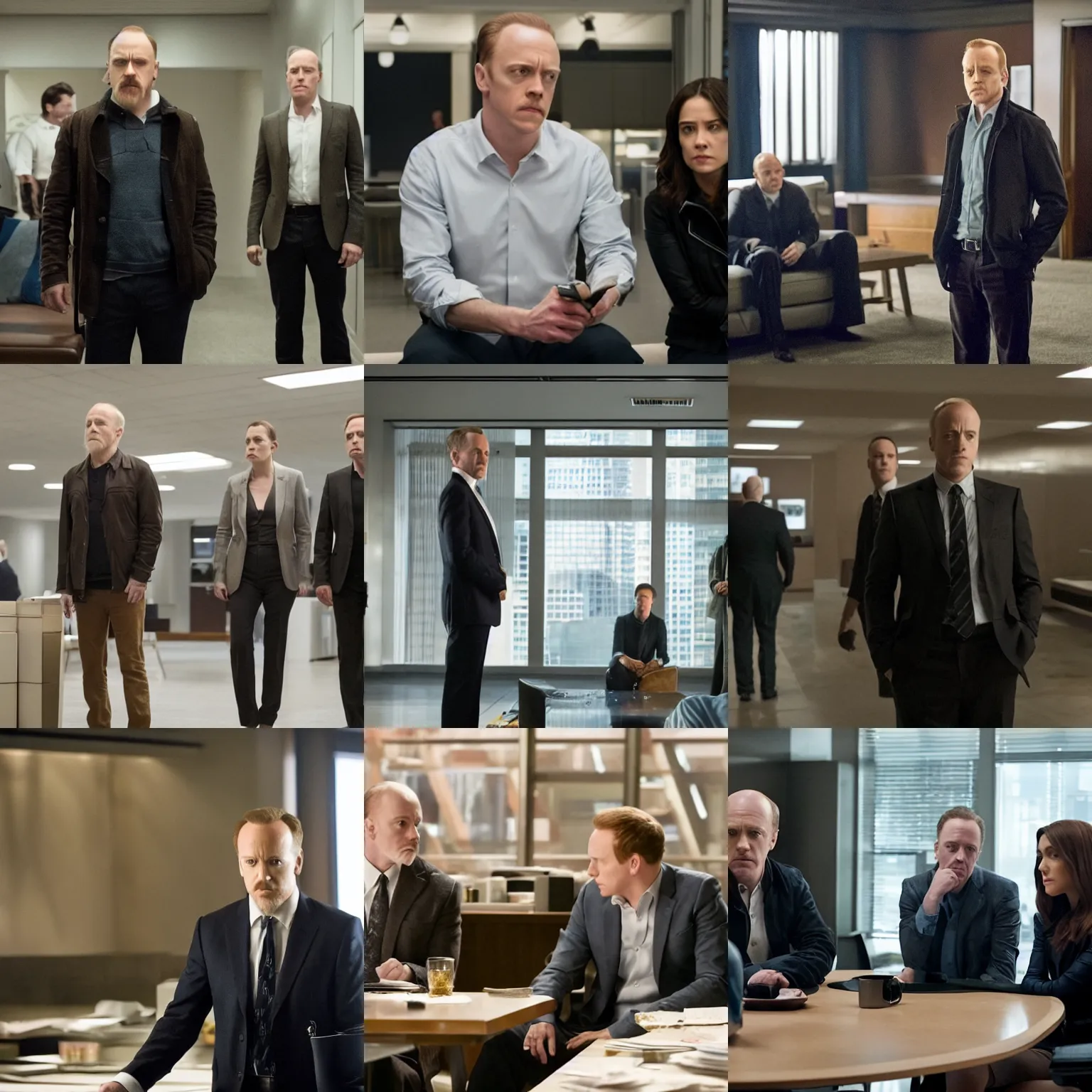 Prompt: a scene from billions ( tv show )