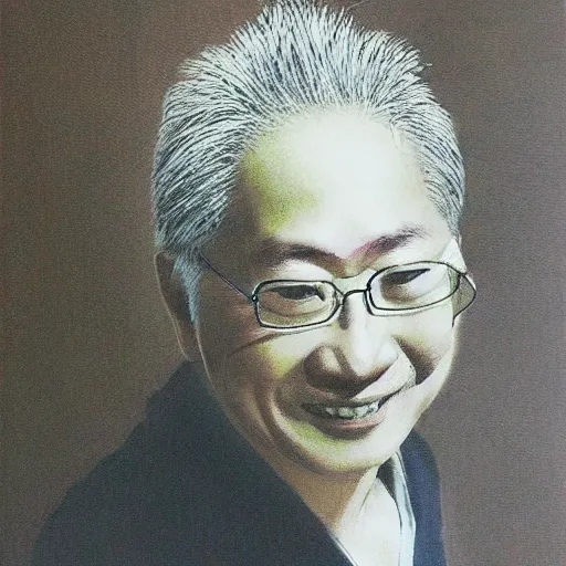 Image similar to yoshitaka amano, painted by yoshitaka amano,