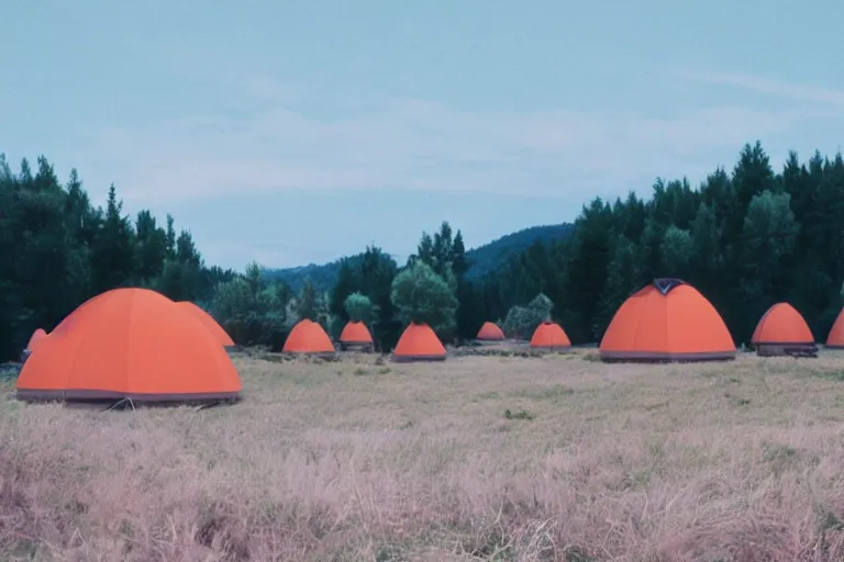 Image similar to new glowing camp life album cover, film, gradient