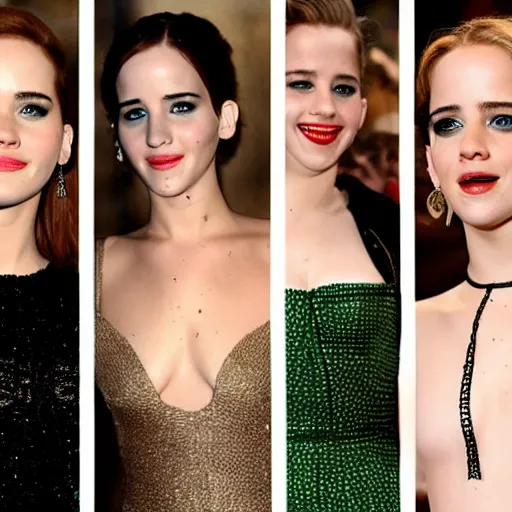 Image similar to jennifer lawrence emma watson eva green scarlet johansson