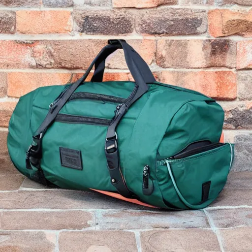 Prompt: large timbuk2 messenger bag duffle bag hybrid