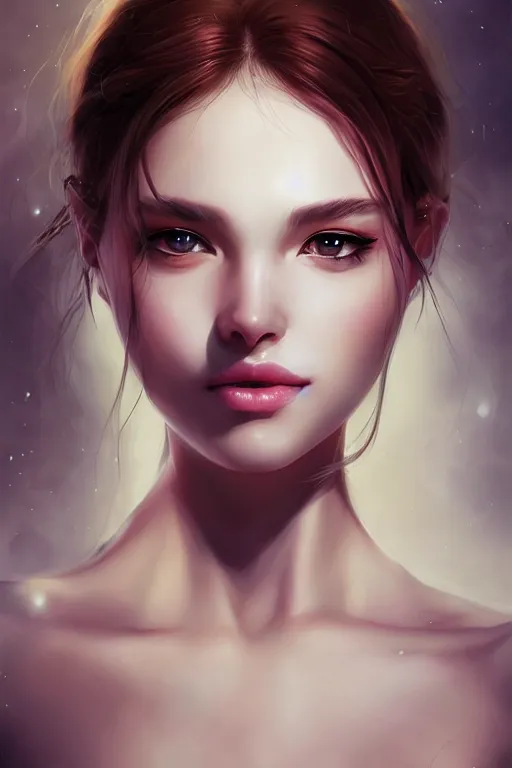 Image similar to beauty portrait by Artgerm and WLOP, Pixiv