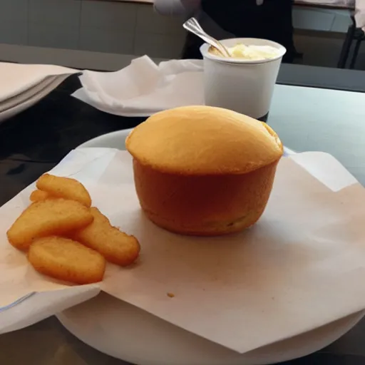 Image similar to Mcdonalds new dish - the McSouffle