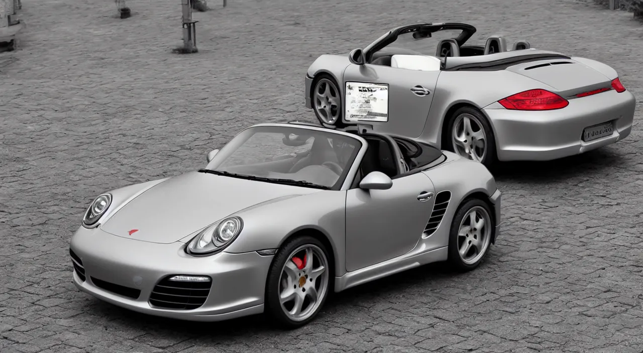 Prompt: ultra realistic porsche boxter