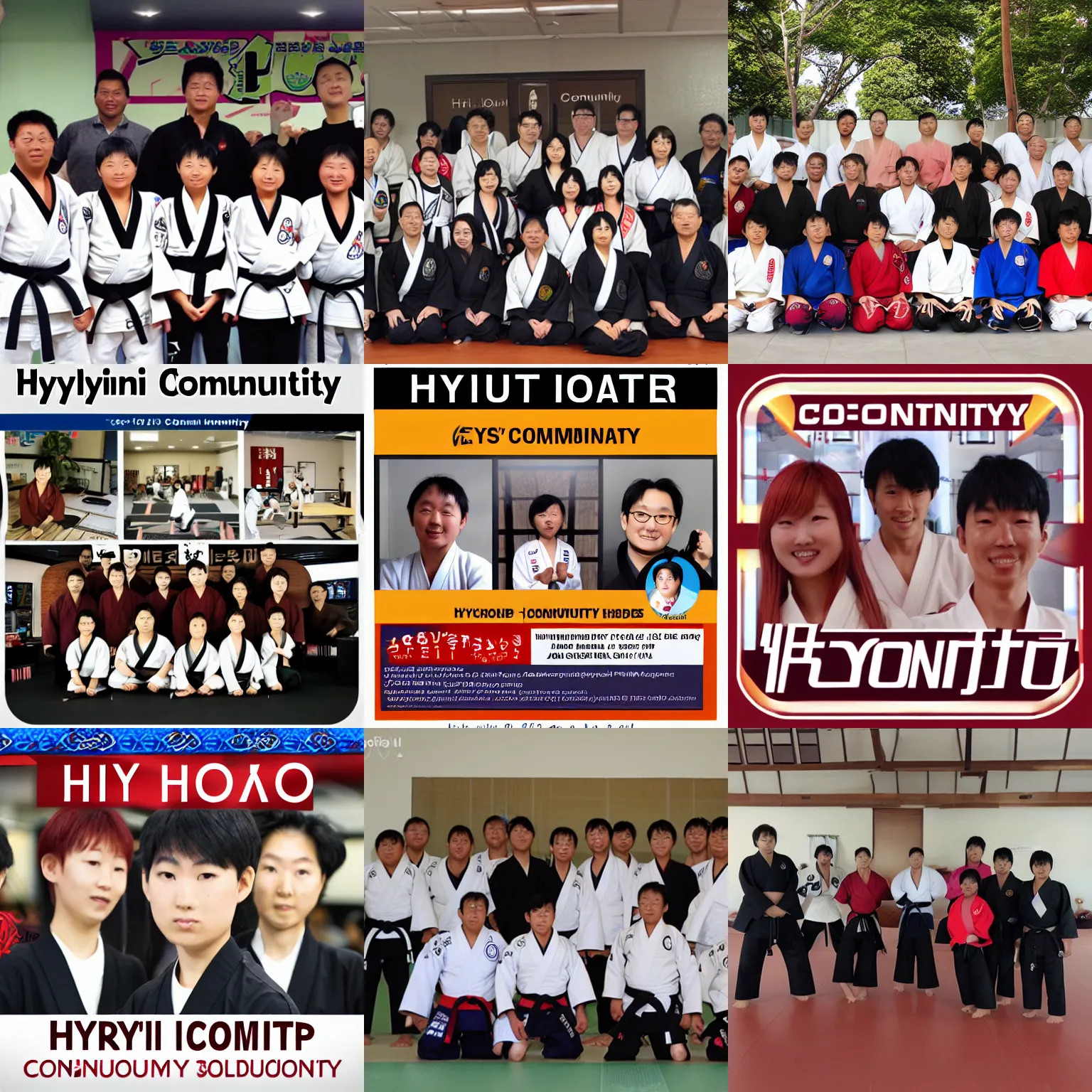 Prompt: hyun's dojo community