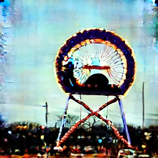 Image similar to !!! cat!!!, ( ferris wheel ), feline, sitting, riding, award winning photo