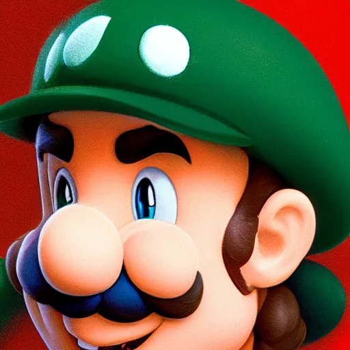 Prompt: An Italian plumber named Luigi, green hat, portrait, artgerm JSC, J. Scott Campbell,