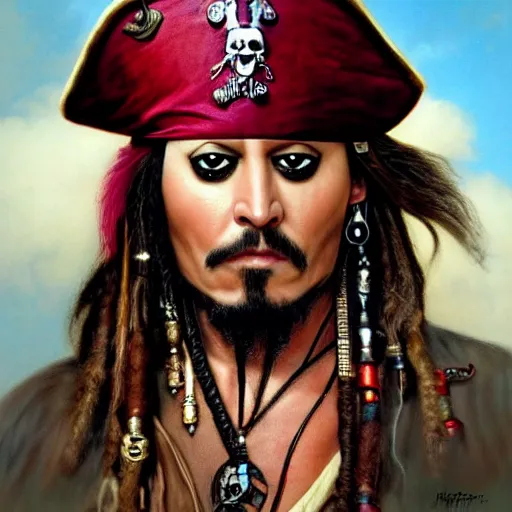 UHD hyperrealistic impressive photo of Jack Sparrow, | Stable Diffusion ...