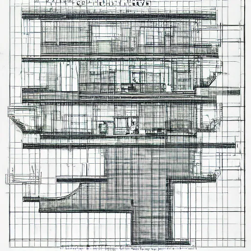 Prompt: architectural blueprint of a pickle