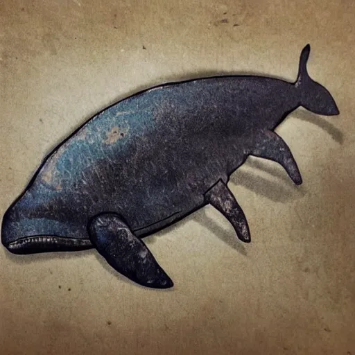 Prompt: ultra realistic steampunk whale