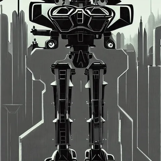 Image similar to perfectly detailed mecha in metropolis silent film!! 1 9 2 0 s art deco! digital painting, concept art, smooth, sharp focus, illustration, art by