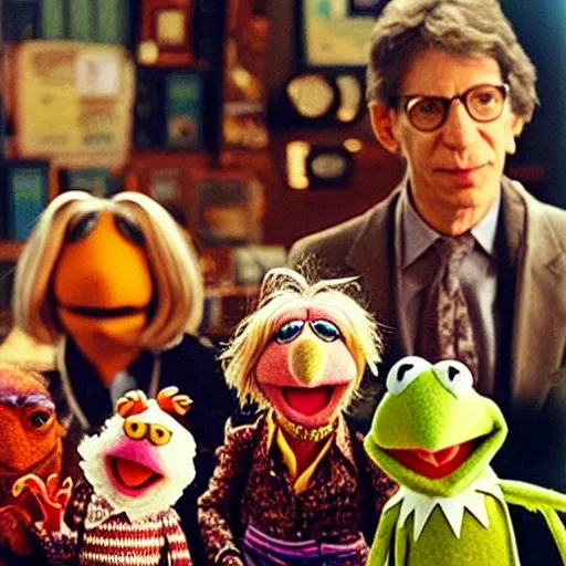 Image similar to “ the muppets directed by david cronenberg, surreal ”