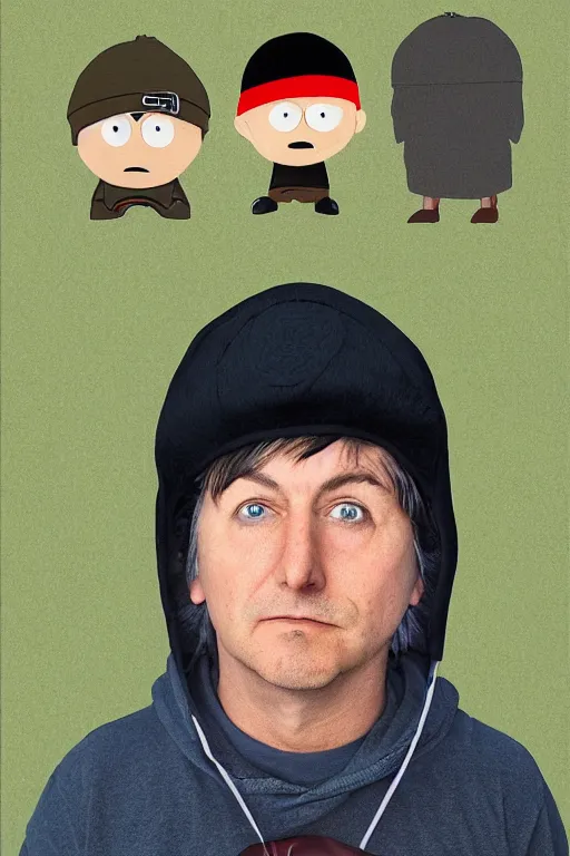 Image similar to portrait photograph, stan marsh from southpark